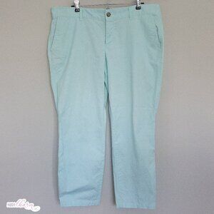 Gap Khakis Skinny Boyfriend Mint Pants